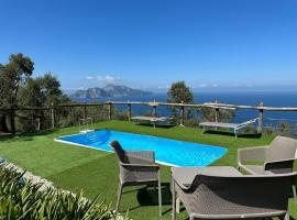 Farm seaview on Capri，位于Termini的酒店