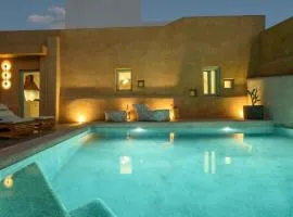 Luxury Santorini Villa Potamos Luxury House 2 Bedrooms Private Pool and Serene Location Episkopi