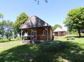 Chalet au cœur des Volcans d'Auvergne, 4 pers., terrasse, TV, proximité Salers et activités outdoor - FR-1-742-465，位于萨莱的酒店