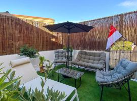 Monaco Cap d’ail Studio & jardin，位于卡普戴尔的低价酒店