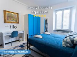 Acquario 1' Free Wifi & Netflix ''Typical Italian House'' By TILO Apartment's，位于热那亚的酒店