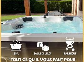 Gîte La Bourrelière - Spa Salle de jeux Barbecue Beauval，位于Châtillon-sur-Cher的酒店