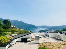 VILLA ROBERTO superbe vue lac, roof top et jardin privés