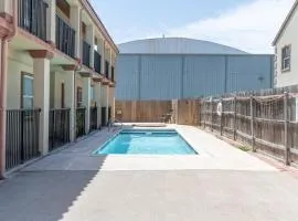 Condo w semi-private pool & just 1 block to beach!