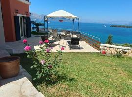 Corfu town 'PANORAMIC VIEW HOUSE'，位于Alykes Potamou的酒店