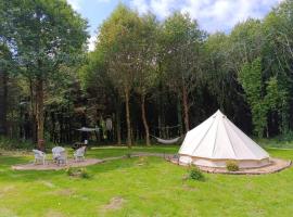 tente nature，位于Plouray的豪华帐篷