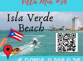 Villa 5 Min From San Juan Airport and Isla Verde Beach Best Location & Pool & Jacuzzi & YOUTUBE VIDEO Available，位于圣胡安的酒店