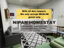 Nipah Homestay Parit Buntar，位于巴力文打的乡村别墅