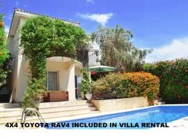 Villa Talassa with HEATED POOL, JACUZZI and 4x4 CAR