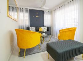 Luxury, cozy apartment Malecon / 3 min Downtown，位于圣多明各的公寓