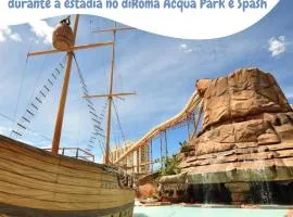 Spazzio Diroma Hospedagem com acesso gratuito no Acqua Park