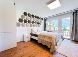 Panorama apartment for 2 near Zermatt with parking!，位于塔什的酒店