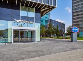 Hampton By Hilton Barcelona Fira Gran Via，位于略夫雷加特河畔奥斯皮塔莱特欧罗巴广场附近的酒店