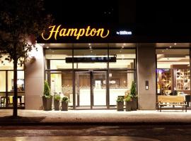 Hampton By Hilton Berlin City East Side Gallery，位于柏林腓特烈斯海因-克罗伊茨贝格的酒店