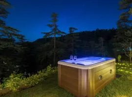 StayVista at Pine Estate with Outdoor Jacuzzi