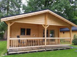 HderH - Eco Lodge op vakantiepark De IJsvogel, zwembaden, kids fun, natuur en rust，位于福尔特赫伊曾的酒店