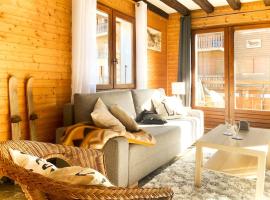 Appartement au cœur de La Clusaz (50m des pistes)，位于拉克吕萨的滑雪度假村