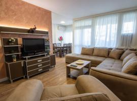 Sava centar-Stark Arena lux apartman Ema，位于Novi Beograd的酒店