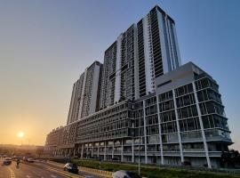 Netizen #MRT#Cheras#C180#3bedRooms#KLCC View#9PersonStay，位于蕉赖的酒店