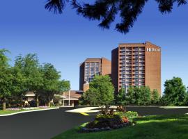 希尔顿米西索加/梅多韦尔酒店，位于米西索加Meadowvale GO Station附近的酒店