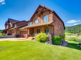 Hot Tub and Golf Course Views Luxe Sturgis Home!