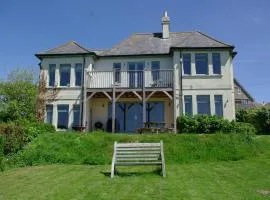 Main House at White Horses, Bantham, South Devon with panoramic sea views across to Burgh Island
