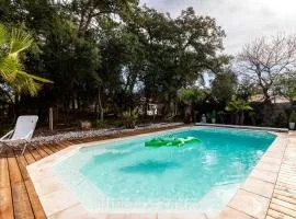 Landaise le lagunak avec piscine chauffée à 900 M de la plage