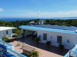 Vista del Mar terrace with pool table and views