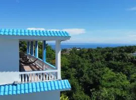 Vista del Mar terrace with pool table and views