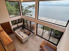 Atitlan Sunset Lodge，位于圣克鲁斯拉拉古纳的山林小屋