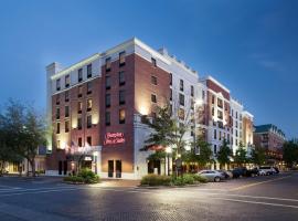 Hampton Inn & Suites Gainesville Downtown，位于盖恩斯维尔竞技场国家剧院附近的酒店