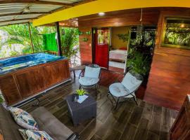 Bungalows Las Iguanas Arenal Volcano，位于福尔图纳的酒店