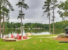 Waterfront Lakehouse w/ Private Dock & Fire Pit!