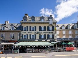 Hôtel-Restaurant Logis l'Aubrac Laguiole，位于拉吉约勒的酒店