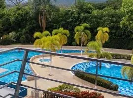 Apartamento 2 habitaciones aire acondicionado en Sopetran Unidad res Piscinas sol y descanso