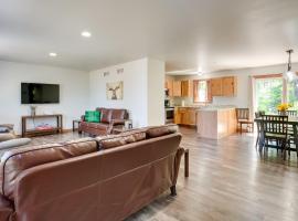 Wooded Hancock Home Near Ski and Snowmobile Trails!