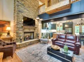 Luxurious Clarkesville Cabin with Decks and Fire Pit