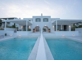 Paros Breeze Luxury Villa，位于德里奥斯的酒店