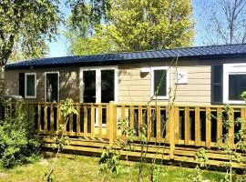 Modern holiday Chalet on lake side holiday park