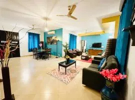 GR STAYS Sol Villa Candolim with Private Pool, Walking distance to Beach