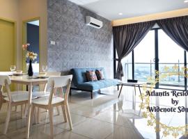 Atlantis Residence - Widenote Sdn Bhd，位于马六甲的海滩短租房