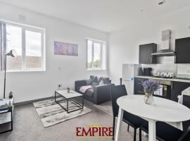 Modern One Bedroom Apartment Brierley Hill，位于布赖尔利希尔的酒店
