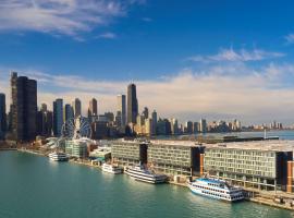 Sable At Navy Pier Chicago, Curio Collection By Hilton，位于芝加哥芝加哥湖畔徒步线路附近的酒店