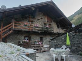 Case Gran Paradiso Villaggio Melignon，位于Rhemes-Saint-Georges的酒店