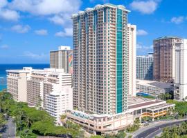 Hilton Grand Vacation Club The Grand Islander Waikiki Honolulu，位于檀香山的希尔顿酒店