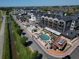 Bretterbude B&uuml;sum，位于比苏姆的带热水浴缸的酒店