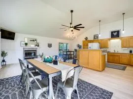 Holiday Island Home with Screened-In Deck and Fire Pit