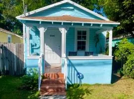Key West Style Historic Home in Coconut Grove Florida, The Blue House