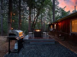 Nature's Nook - Blissful Cabin in the Woods，位于普莱瑟维尔的度假屋