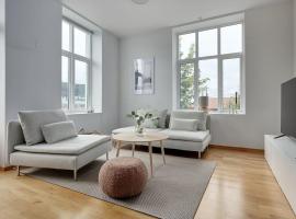 Lys & luksuriøs leilighet midt i Bergen sentrum!，位于卑尔根的海滩短租房